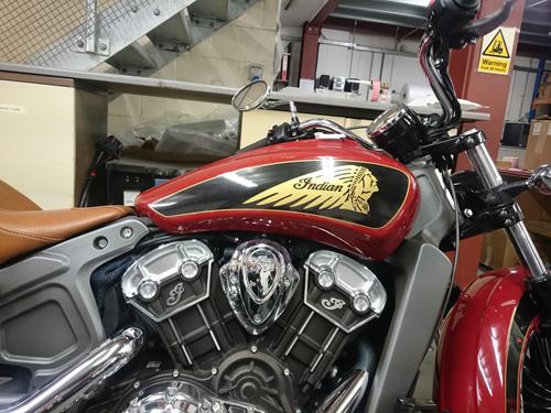Indian Scout full decal set - ''Face Lift Kit''